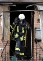 Feuer 2 Vollbrand Reihenhaus Roggendorf Berrischstr P107